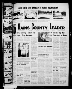 Rains County Leader (Emory, Tex.), Vol. 90, No. 2, Ed. 1 Thursday, June 16, 1977