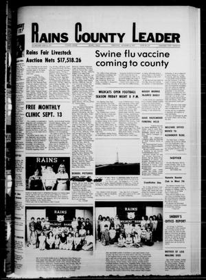Rains County Leader (Emory, Tex.), Vol. 89, No. 13, Ed. 1 Thursday, September 2, 1976