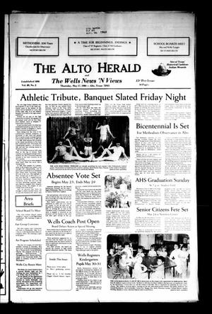 The Alto Herald and The Wells News 'N Views (Alto, Tex.), Vol. 89, No. 2, Ed. 1 Thursday, May 17, 1984