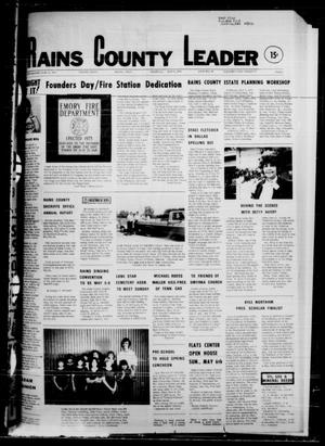 Rains County Leader (Emory, Tex.), Vol. 91, No. 48, Ed. 1 Thursday, May 3, 1979