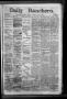 Newspaper: Daily Ranchero. (Brownsville, Tex.), Vol. 2, No. 183, Ed. 1 Tuesday, …