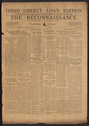 The Reconnaissance (Camp Bowie, Tex.), Vol. 1, No. 35, Ed. 1 Saturday, April 27, 1918