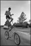Photograph: Boy on Tall Bicycle