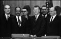 Photograph: [Photograph of Aubrey L. Wilson and Other Councilmen.]