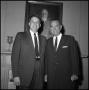 Photograph: [Photograph of LBJ and Unidentified Man]
