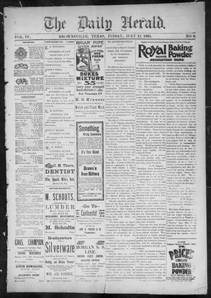 The Daily Herald (Brownsville, Tex.), Vol. 4, No. 8, Ed. 1, Friday, July 12, 1895