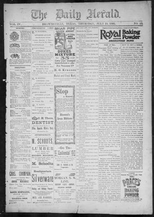 The Daily Herald (Brownsville, Tex.), Vol. 4, No. 13, Ed. 1, Thursday, July 18, 1895