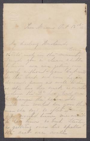[Letter to Orceneth Asbury Fisher, from Mary Fisher]