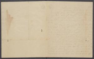 Primary view of object titled '[Letter to Mollie, from Orceneth Asbury Fisher]'.