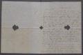 Thumbnail image of item number 1 in: '[Letter to Orceneth Asbury Fisher, from James and Anna]'.