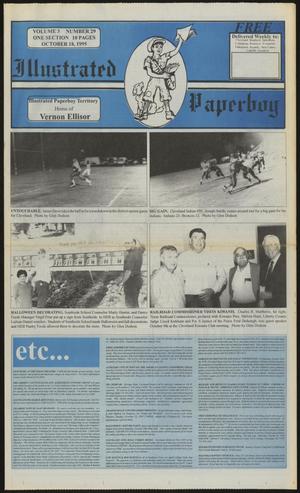 Primary view of object titled 'Illustrated Paperboy (Cleveland, Tex.), Vol. 3, No. 29, Ed. 1 Wednesday, October 18, 1995'.