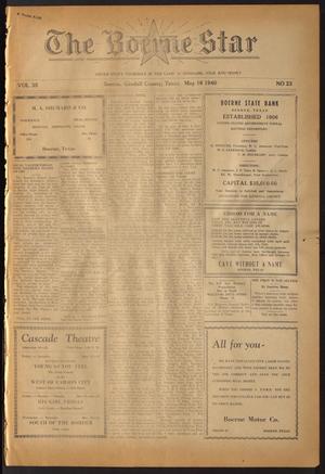 The Boerne Star (Boerne, Tex.), Vol. 35, No. 23, Ed. 1 Thursday, May 16, 1940