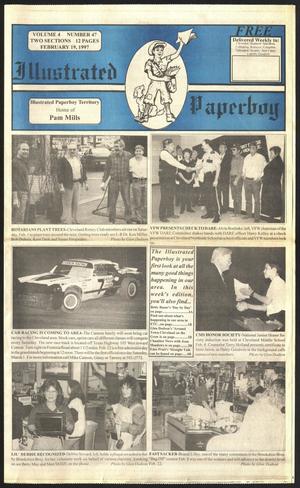 Primary view of object titled 'Illustrated Paperboy (Cleveland, Tex.), Vol. 4, No. 47, Ed. 1 Wednesday, February 19, 1997'.