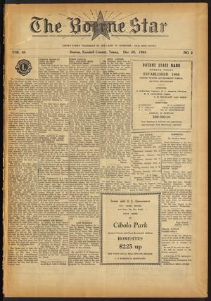 The Boerne Star (Boerne, Tex.), Vol. 40, No. 3, Ed. 1 Thursday, December 28, 1944