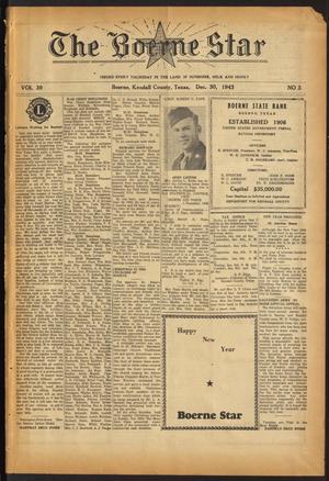 The Boerne Star (Boerne, Tex.), Vol. 39, No. 3, Ed. 1 Thursday, December 30, 1943