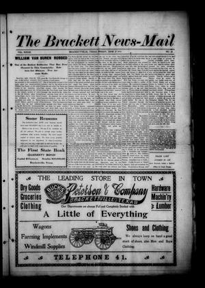 The Brackett News-Mail (Brackettville, Tex.), Vol. 33, No. 23, Ed. 1 Friday, June 27, 1913
