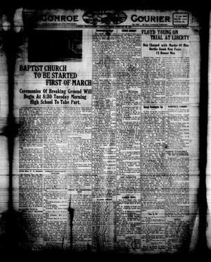 Primary view of object titled 'Conroe Courier (Conroe, Tex.), Vol. [29], No. [8], Ed. 1 Friday, February 25, 1921'.