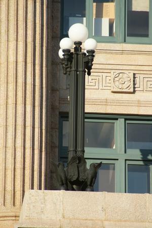 Lamar County Courthouse Light Fixture
