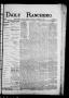 Newspaper: Daily Ranchero. (Brownsville, Tex.), Vol. 2, No. 63, Ed. 1 Thursday, …