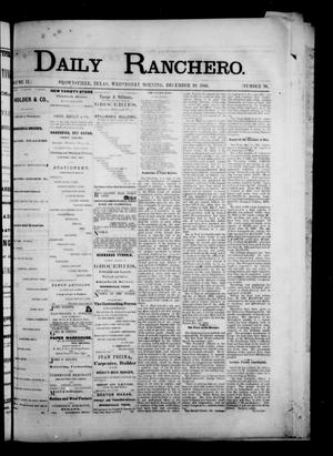 Daily Ranchero. (Brownsville, Tex.), Vol. 2, No. 96, Ed. 1 Wednesday, December 19, 1866
