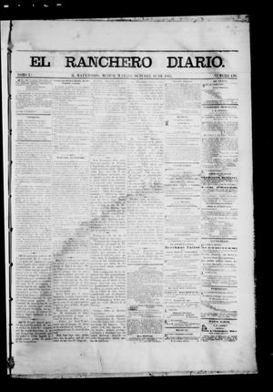The Daily Ranchero. (Matamoros, Mexico), Vol. 1, No. 120, Ed. 1 Tuesday, October 10, 1865
