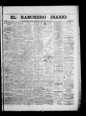 The Daily Ranchero. (Matamoros, Mexico), Vol. 1, No. 185, Ed. 1 Wednesday, December 27, 1865