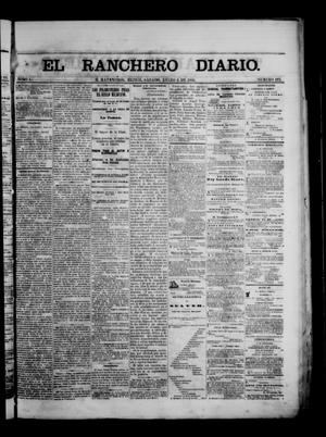 Primary view of object titled 'The Daily Ranchero. (Matamoros, Mexico), Vol. 1, No. 193, Ed. 1 Saturday, January 6, 1866'.