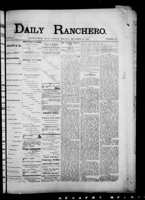Daily Ranchero. (Brownsville, Tex.), Vol. 2, No. 94, Ed. 1 Sunday, December 16, 1866