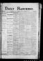 Newspaper: Daily Ranchero. (Brownsville, Tex.), Vol. 2, No. 45, Ed. 1 Thursday, …