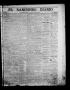 Thumbnail image of item number 1 in: 'The Daily Ranchero. (Matamoros, Mexico), Vol. 2, No. 20, Ed. 1 Friday, June 15, 1866'.
