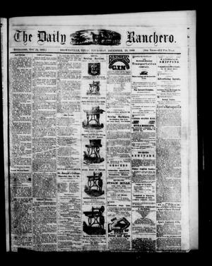 The Daily Ranchero. (Brownsville, Tex.), Vol. 5, Ed. 1 Thursday, December 23, 1869