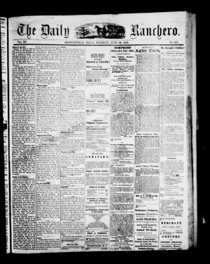 The Daily Ranchero. (Brownsville, Tex.), Vol. 3, No. 327, Ed. 1 Tuesday, June 22, 1869