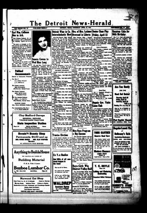 The Detroit News-Herald (Detroit, Tex.), Vol. 29, No. 2, Ed. 1 Thursday, April 12, 1956
