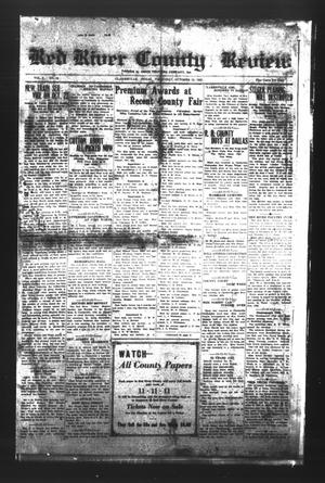 Red River County Review (Clarksville, Tex.), Vol. 2, No. 21, Ed. 1 Thursday, October 12, 1922