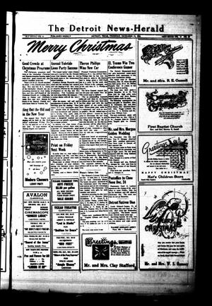 The Detroit News-Herald (Detroit, Tex.), Vol. 27, No. 39, Ed. 1 Thursday, December 23, 1954