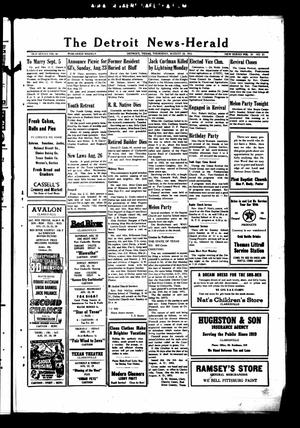 The Detroit News-Herald (Detroit, Tex.), Vol. 26, No. 21, Ed. 1 Thursday, August 20, 1953