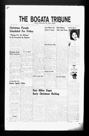 The Bogata Tribune (Bogata, Tex.), Vol. 2, No. 30, Ed. 1 Thursday, December 10, 1959