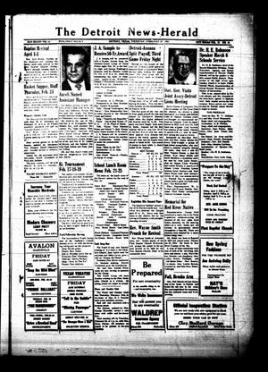 The Detroit News-Herald (Detroit, Tex.), Vol. 27, No. 47, Ed. 1 Thursday, February 17, 1955