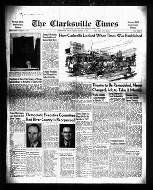 Primary view of object titled 'The Clarksville Times (Clarksville, Tex.), Vol. 75, No. 52, Ed. 1 Friday, January 16, 1948'.