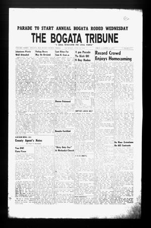 Primary view of object titled 'The Bogata Tribune (Bogata, Tex.), Vol. 3, No. 5, Ed. 1 Thursday, June 16, 1960'.