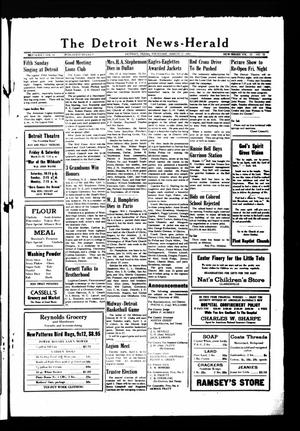 The Detroit News-Herald (Detroit, Tex.), Vol. 23, No. [52], Ed. 1 Thursday, March 27, 1952