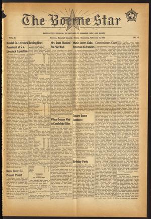 The Boerne Star (Boerne, Tex.), Vol. 45, No. 10, Ed. 1 Thursday, February 16, 1950