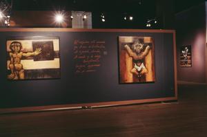 [Photograph of Artwork Hanging in an Exhibit]