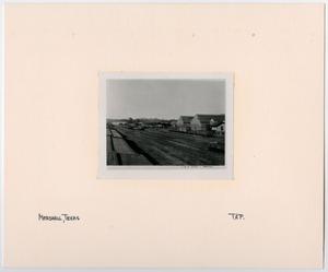 Primary view of object titled '[T&P Shops at Marshall, Texas]'.