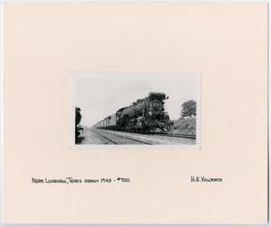 Primary view of object titled '[Texas & Pacific #900 Near Longview, Texas]'.