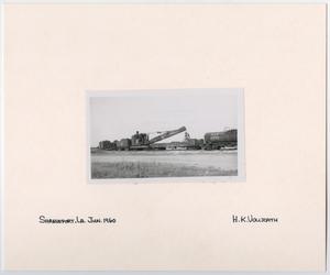 Primary view of object titled '[T&P Crane on a Train]'.
