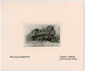 Primary view of object titled '[T&P Train #10]'.