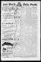 Primary view of Fort Worth Daily Gazette. (Fort Worth, Tex.), Vol. 12, No. 180, Ed. 1, Wednesday, January 26, 1887