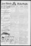 Primary view of Fort Worth Daily Gazette. (Fort Worth, Tex.), Vol. 12, No. 181, Ed. 1, Thursday, January 27, 1887