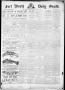 Primary view of Fort Worth Daily Gazette. (Fort Worth, Tex.), Vol. 12, No. 205, Ed. 1, Sunday, February 20, 1887